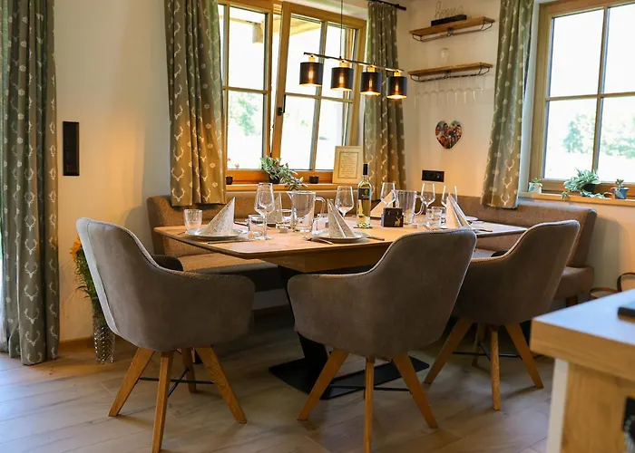 公寓 Almblick Mit Sauna