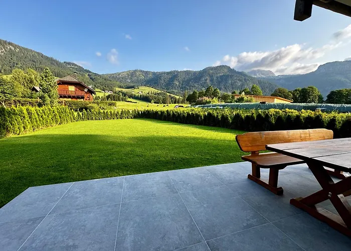 Almblick Mit Sauna 公寓